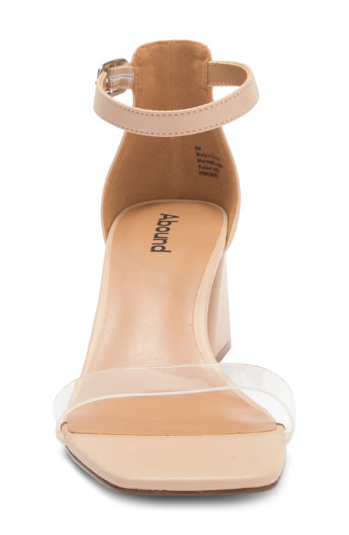 Abound Finn Sandal In Beige Clear
