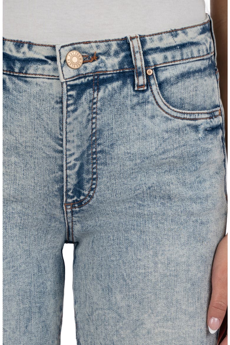 Kelsey High Waist Kick Flare Jeans, Alternate, color, DEVOTION
