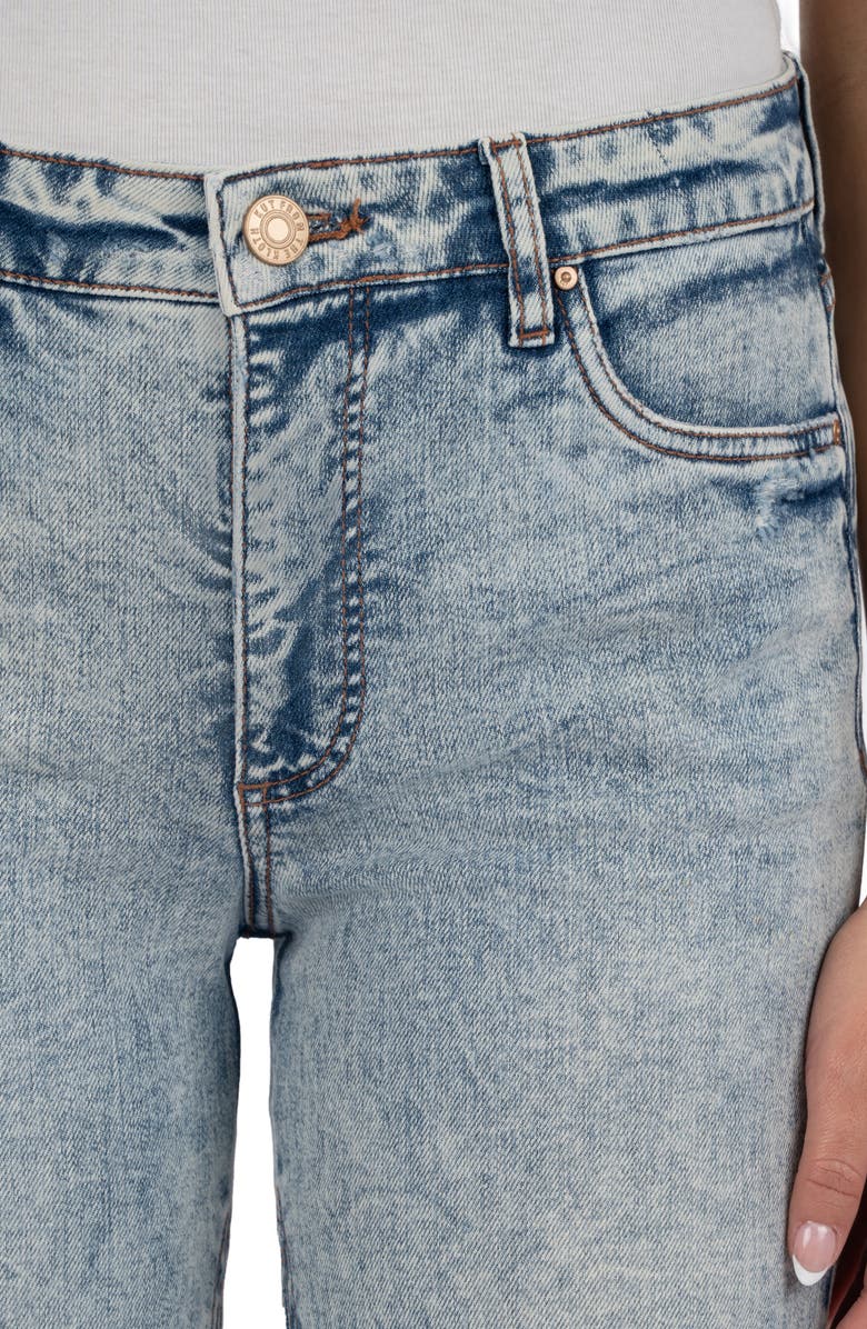 KUT from the Kloth Kelsey High Waist Kick Flare Jeans, Alternate, color, Devotion