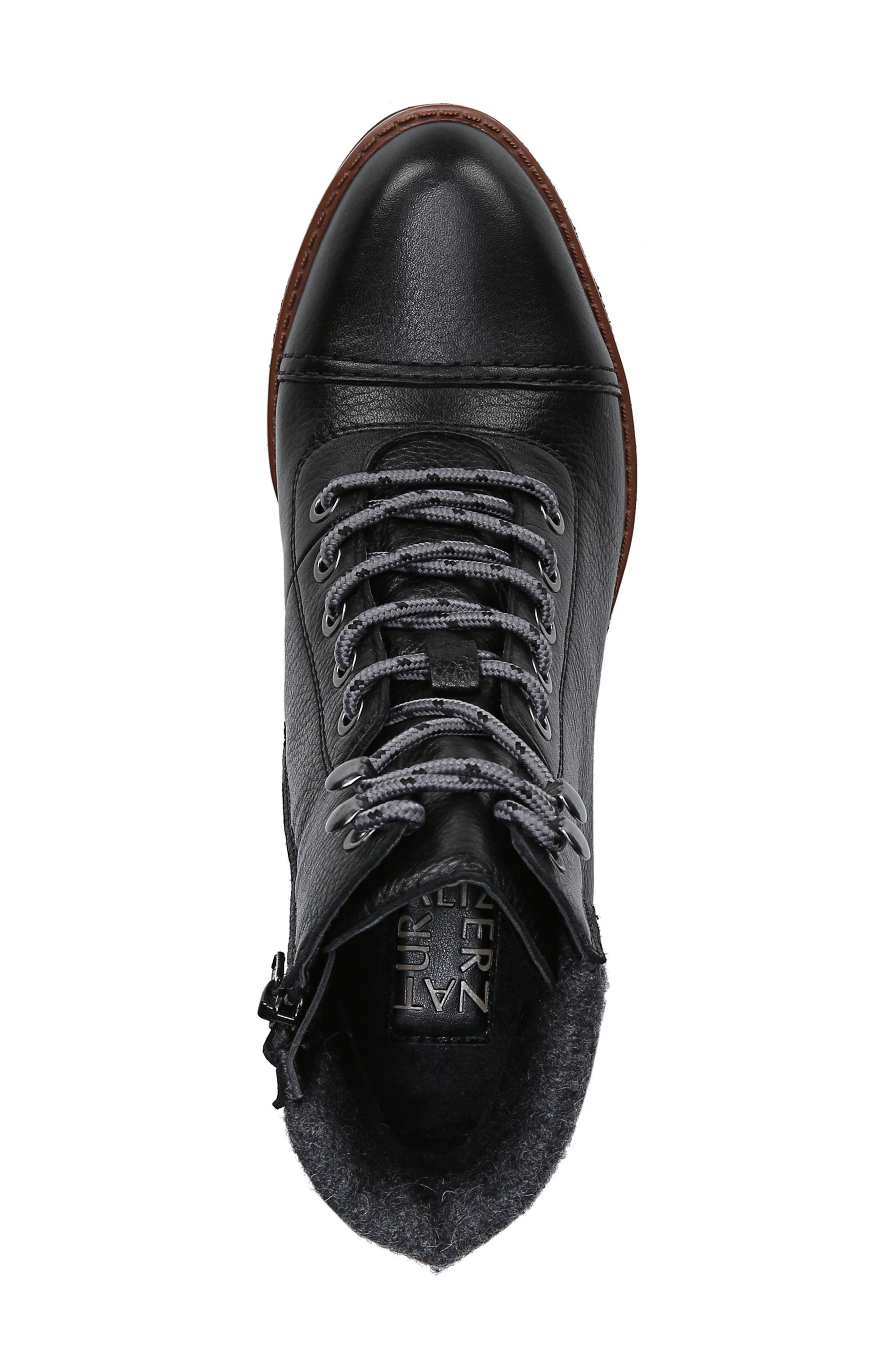 Naturalizer Varuna Lugged Waterproof Bootie, Alternate, color, 