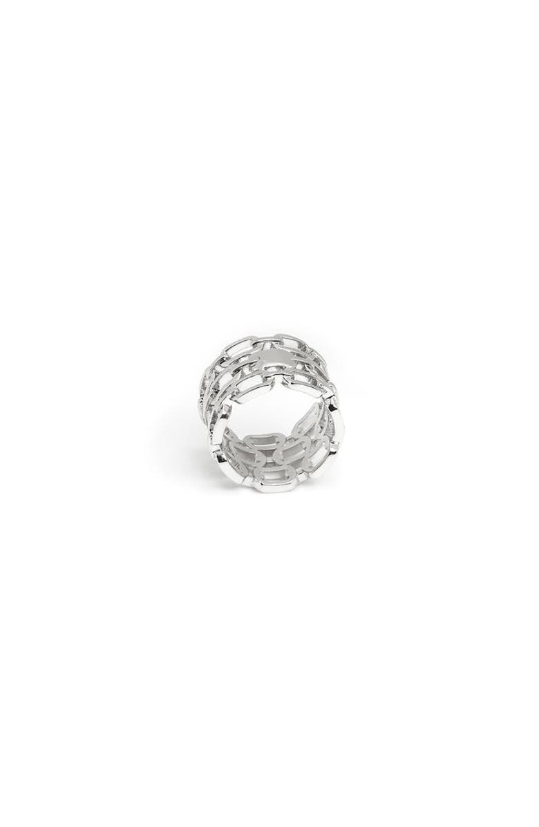 ZARUX Modern Day Ring, Alternate, color, White Gold