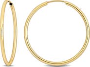 DELMAR 14K Gold Hoop Earrings, 25mm
