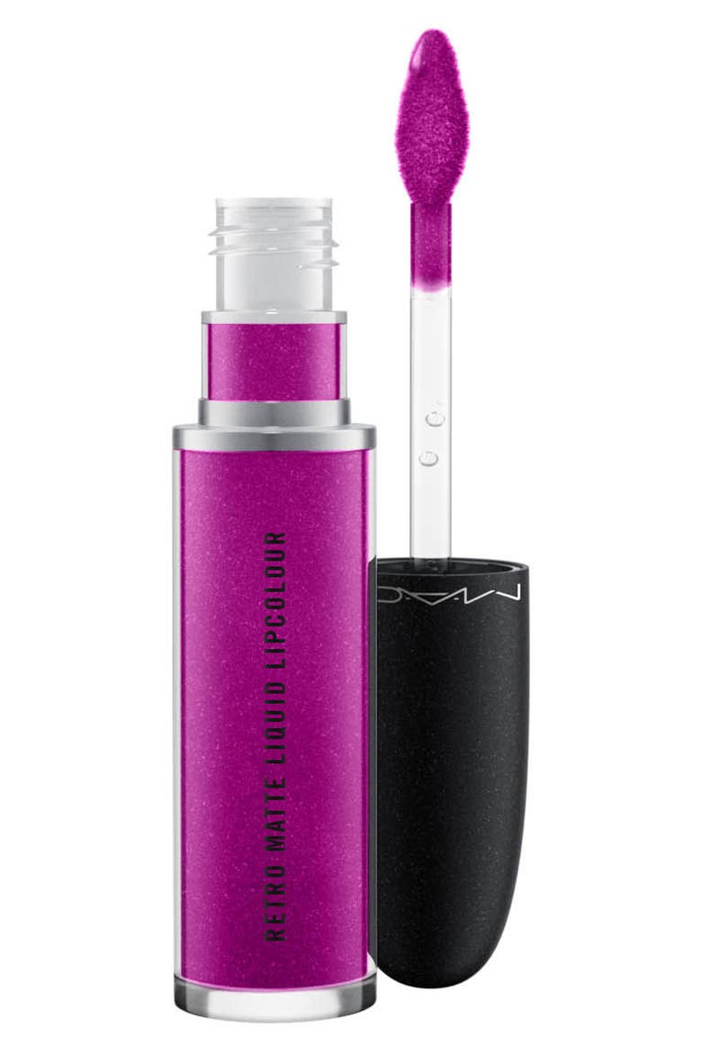 MAC Retro Matte Metallic Liquid Lipcolor, Main, color, ATOMIZED