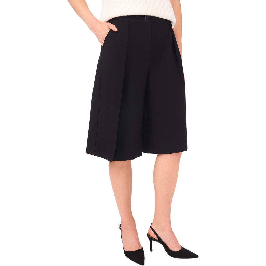 Halogenr Halogen(r) Pleated Culottes In Black