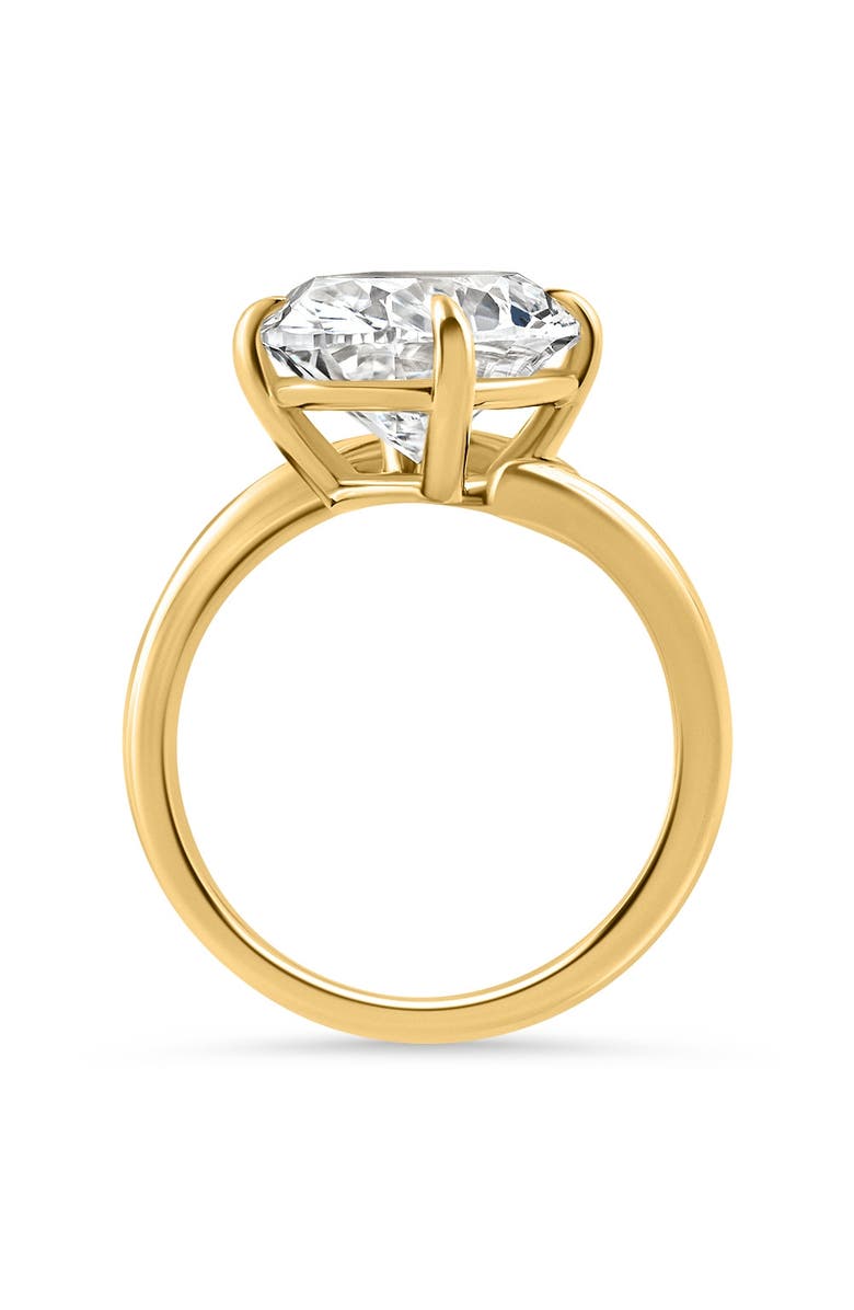 Bliss Diamond Certified 7Ct Oval Diamond Engagement Ring 14k Gold Lab Grown, Alternate, color, 14K Yellow Gold