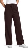 Lands' End Serious Sweats High Rise Relaxed Straight Leg Pants