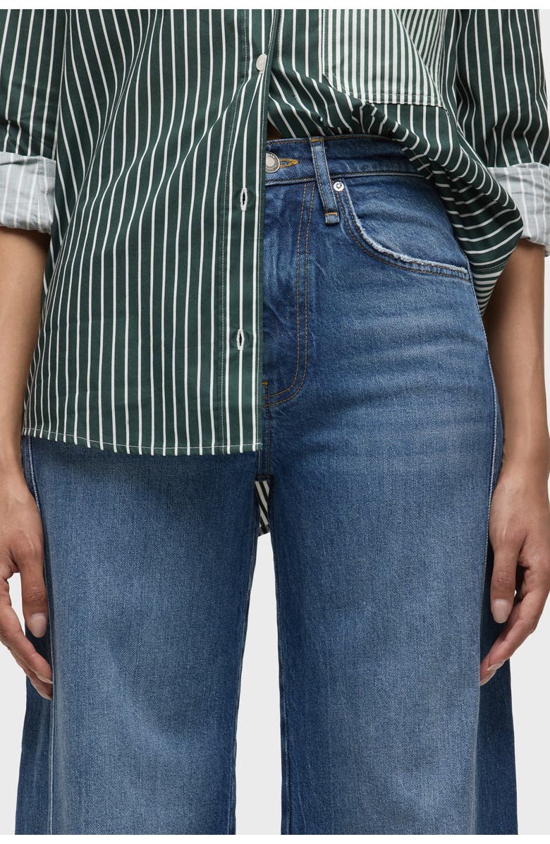 Hudson Jeans James Seamed Wide Leg, Alternate, color, Glee