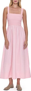 Pistola Genevieve Stretch Cotton Maxi Sundress