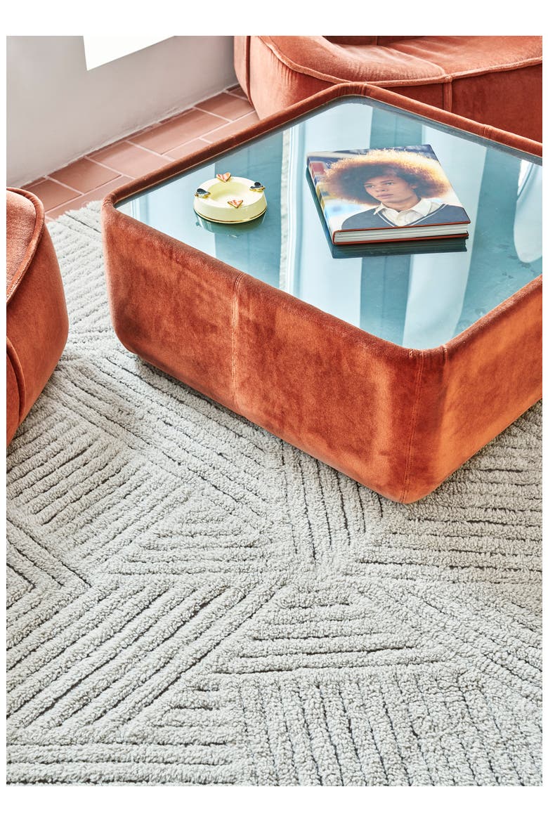 Woolable Golden Coffee Washable Wool Rug, Alternate, color, ALMOND