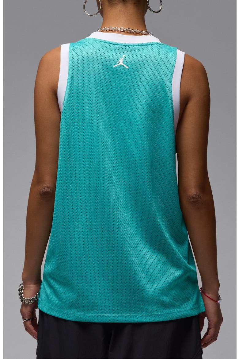 40th Anniversary Mesh Tank Jersey, Alternate, color, WASHED TEAL/ WHITE/ WHITE
