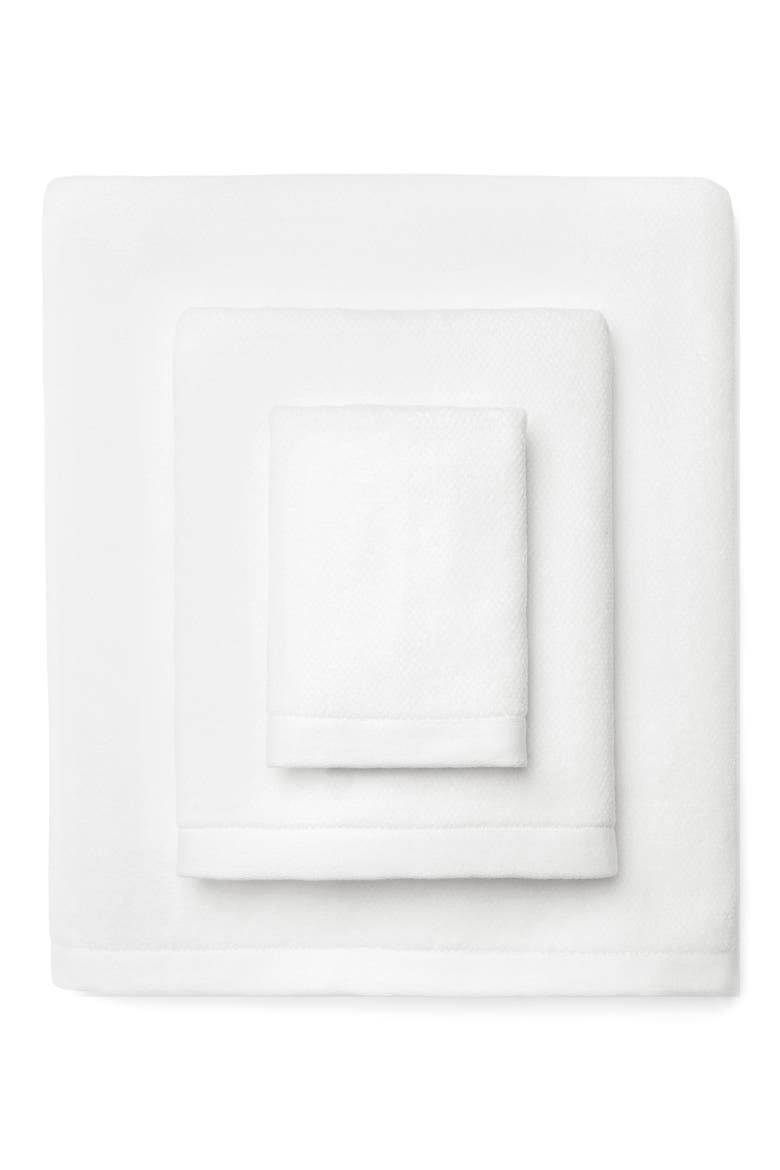 Canedo Nuovo Combed Cotton Bath Towel, Alternate, color, WHITE