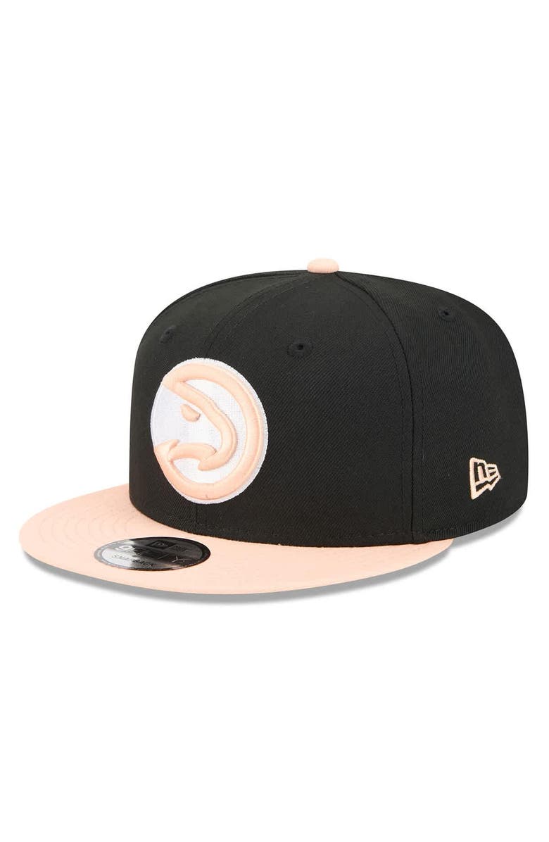 New Era Men's New Era Black Atlanta Hawks 2025/26 City Edition Alternate 9FIFTY Snapback Hat, Alternate, color, Black
