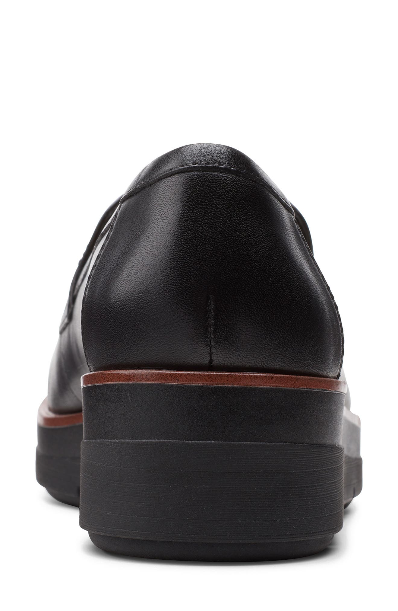 Clarks<sup>®</sup> Shaylin Step Wedge Penny Loafer, Alternate, color, 