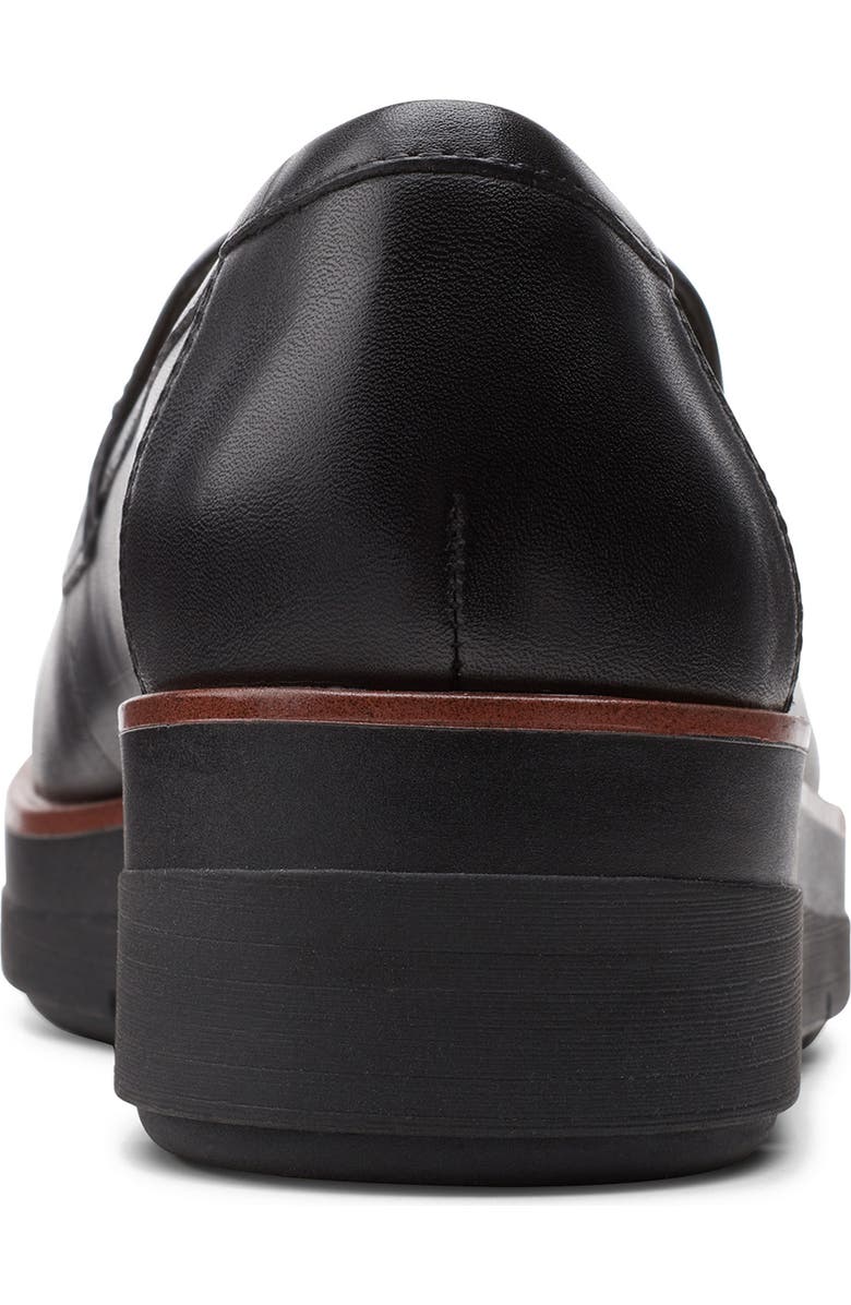 Clarks<sup>®</sup> Shaylin Step Wedge Penny Loafer, Alternate, color,