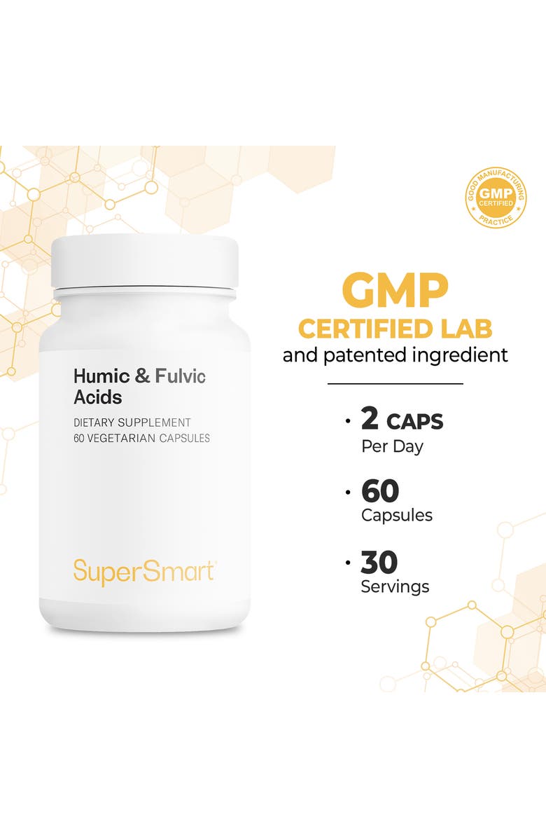 SuperSmart Humic & Fulvic Acid 300mg, Alternate, color, NO COLOR