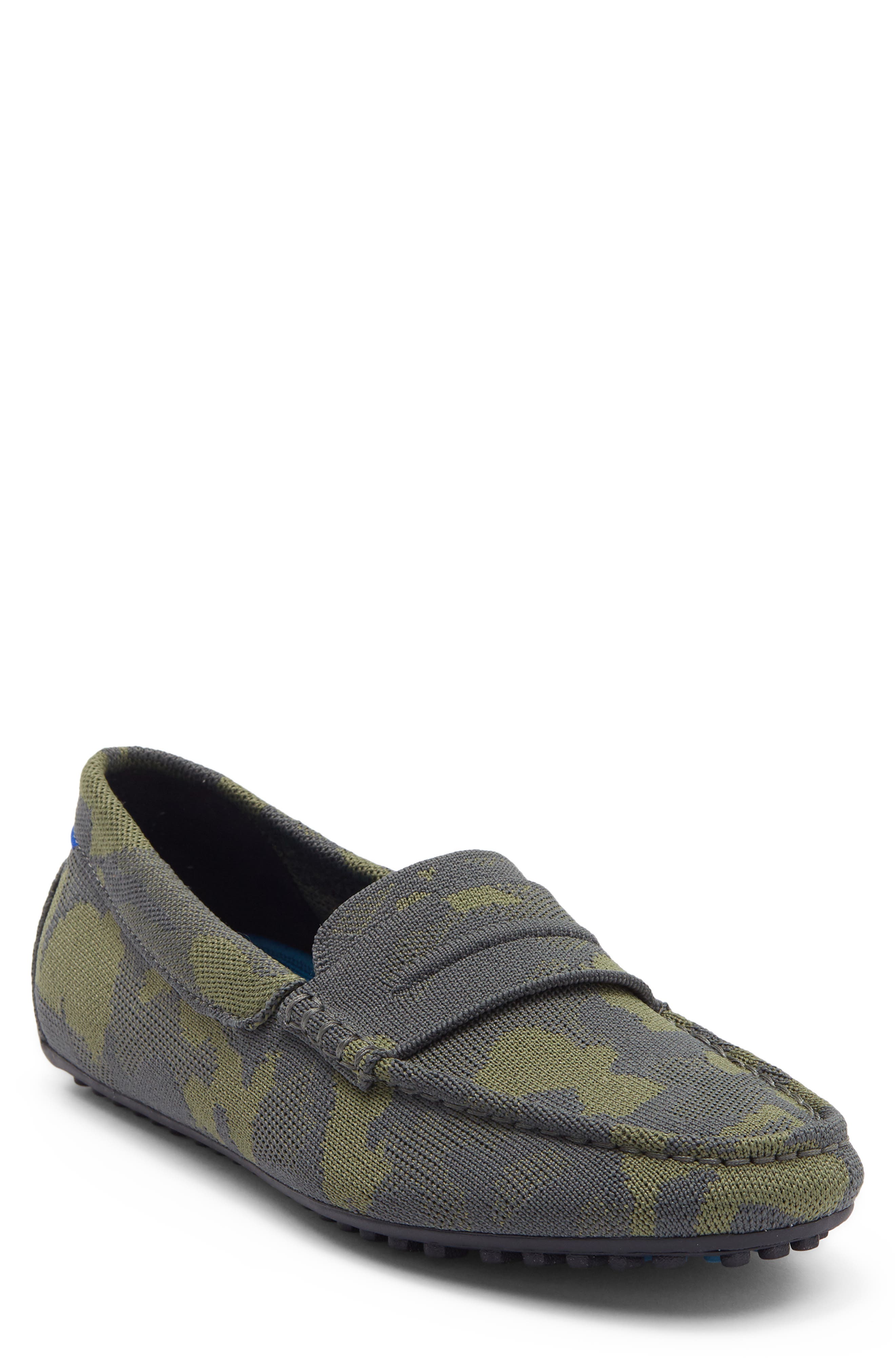 The Driving Loafer, Main, color, FOREST CAMO