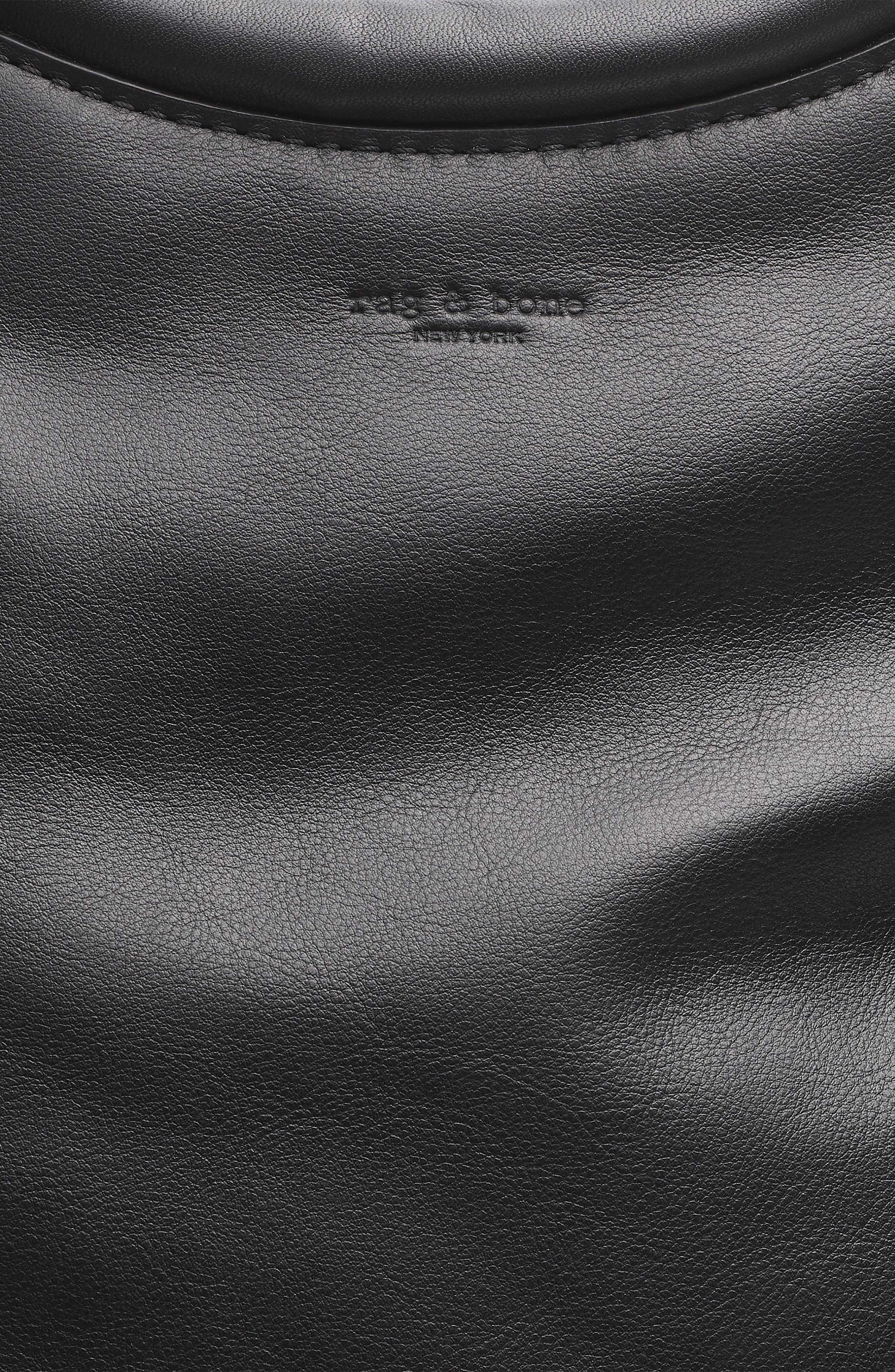 rag & bone Remi Leather Shopper Bag, Alternate, color, 