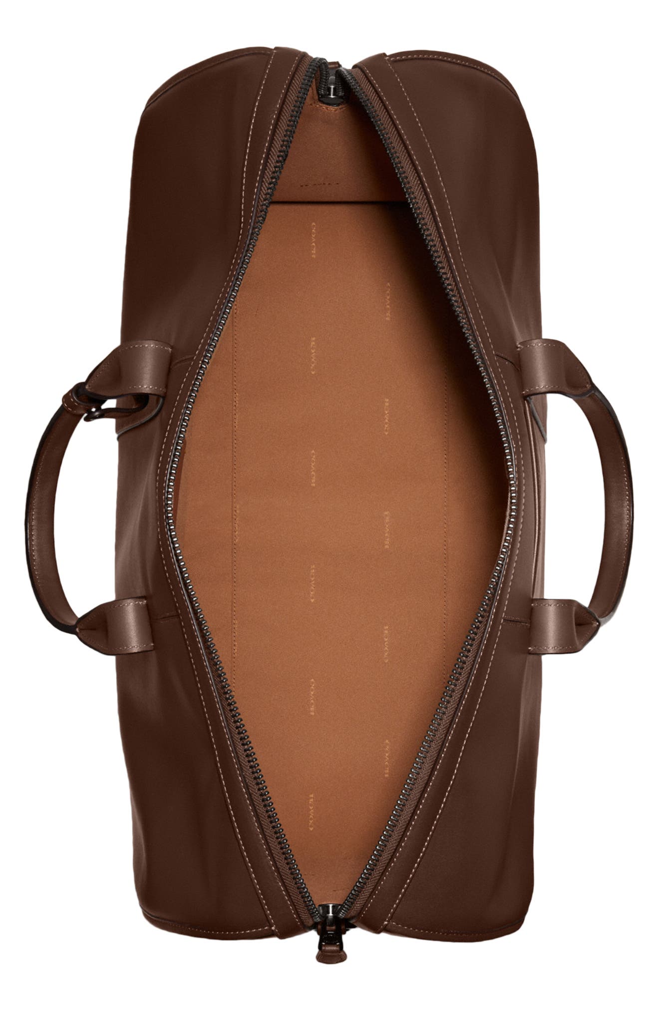 COACH Gotham Leather Duffle Bag, Alternate, color, 