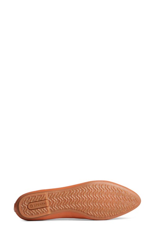 Sperry Piper Ballet Flat In Tan
