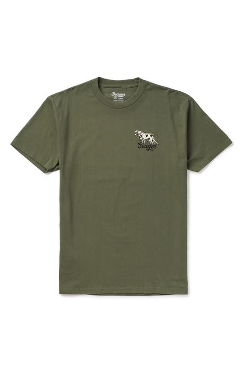 Pointer Cotton Graphic T-Shirt