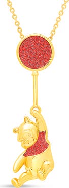 Disney Winnie the Pooh Swinging Balloon Necklace, 18"