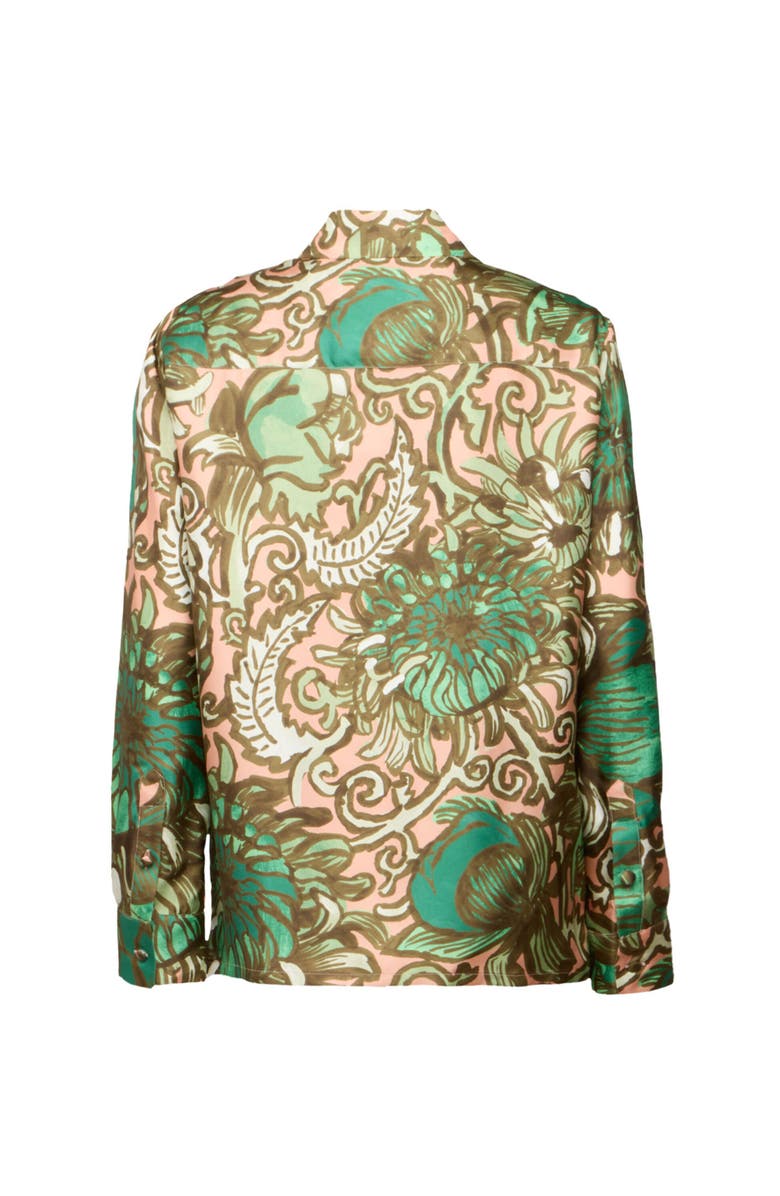 La DoubleJ Boy Shirt Anemone Pink Olive, Alternate, color, 