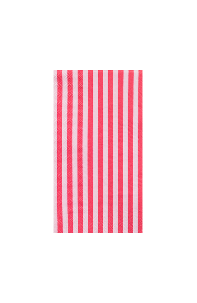 Jollity & Co. Pink Striped Guest Napkins, Main, color, Assorted Pre-Pack