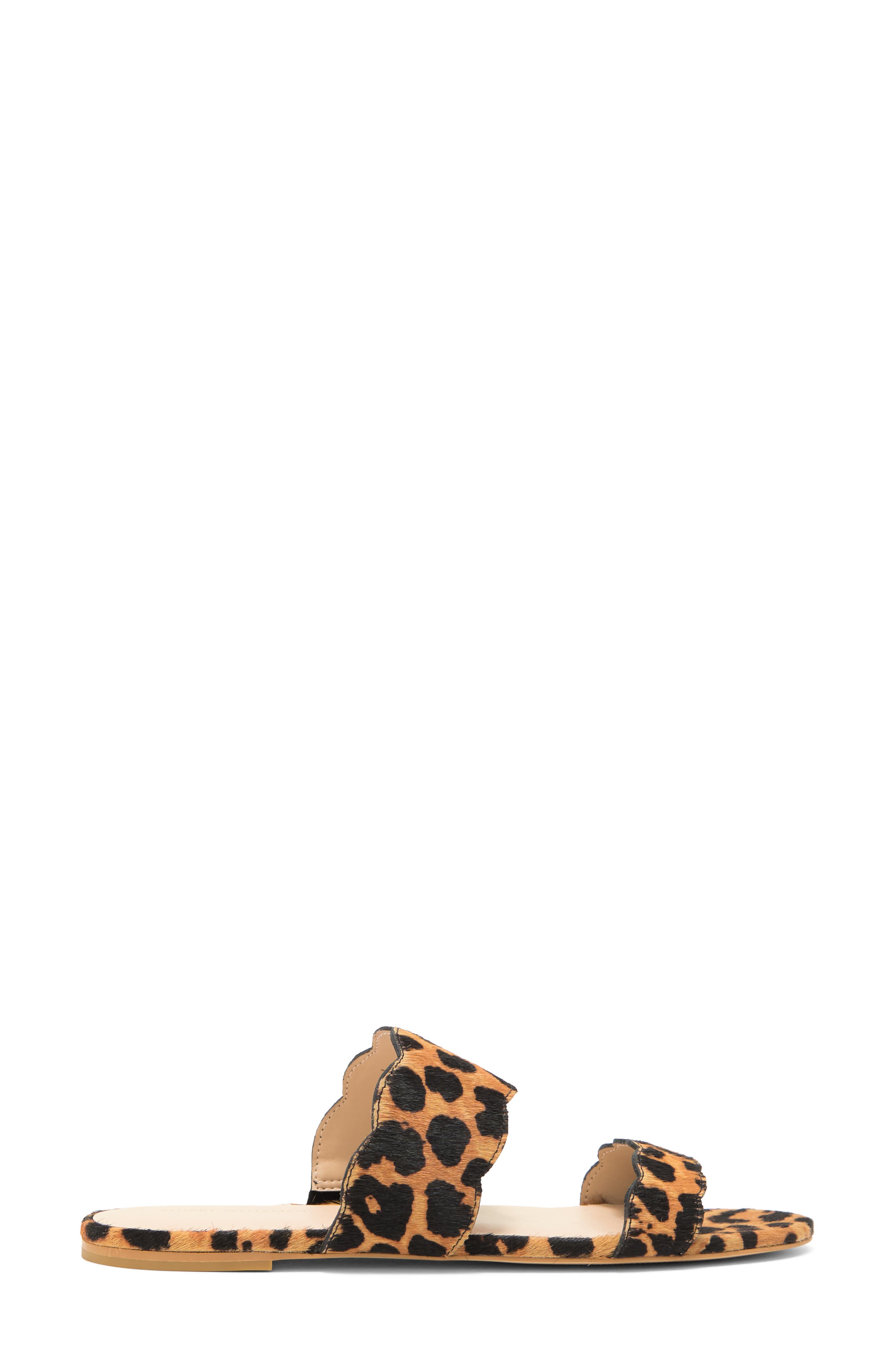 Stuart Weitzman Santorini Scallop Slide Sandal, Alternate, color, 