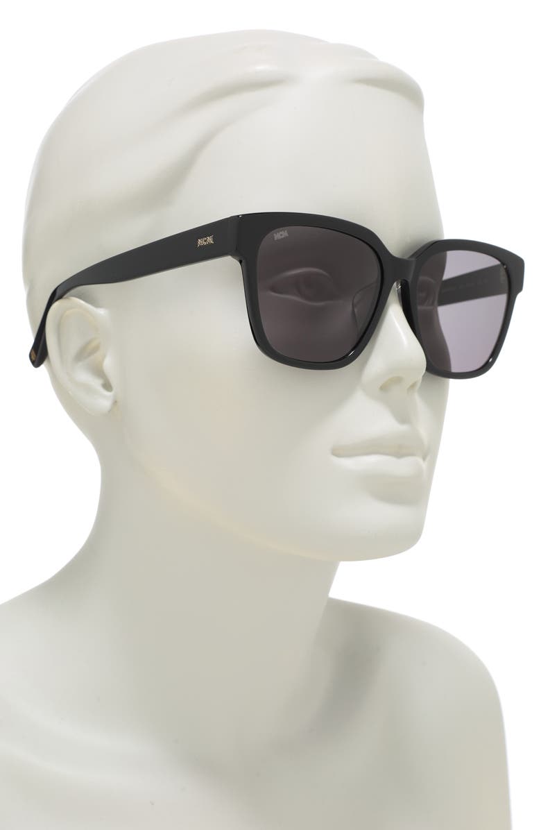 MCM 57mm Modified Rectangle Sunglasses, Alternate, color,