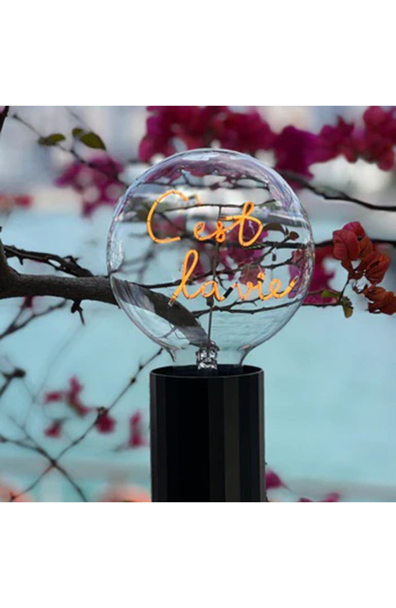 MITB Cest Lavie Portable Table Lamp, Alternate, color, Black