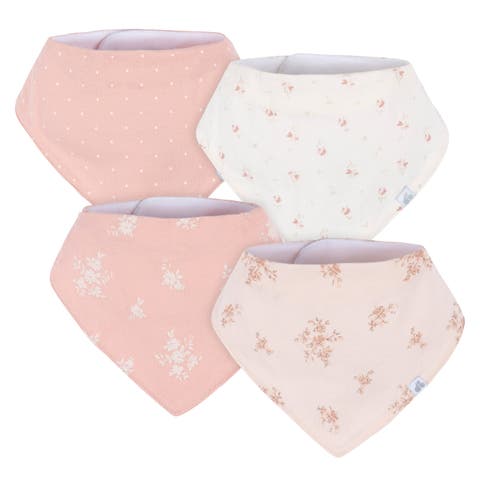 Bandana Bibs 4-Pack Blues (Baby)