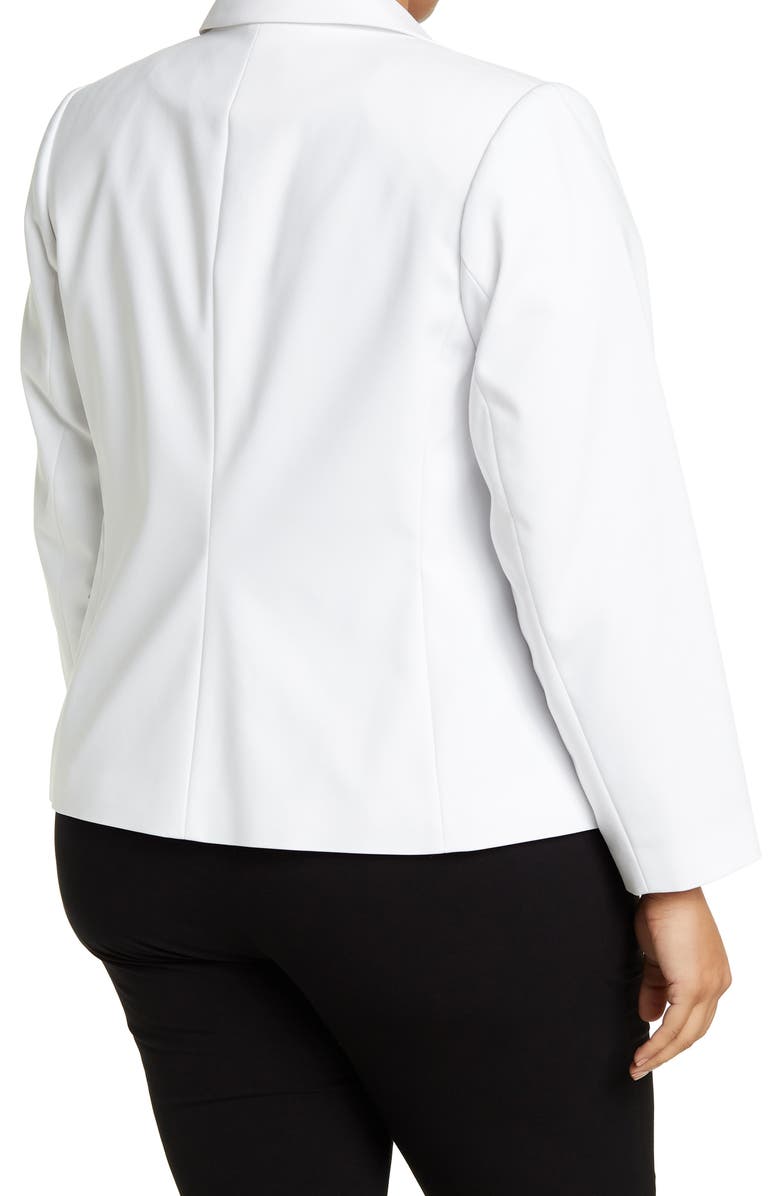 Calvin Klein Calvin Kelin Cotton One-Button Jacket, Alternate, color,