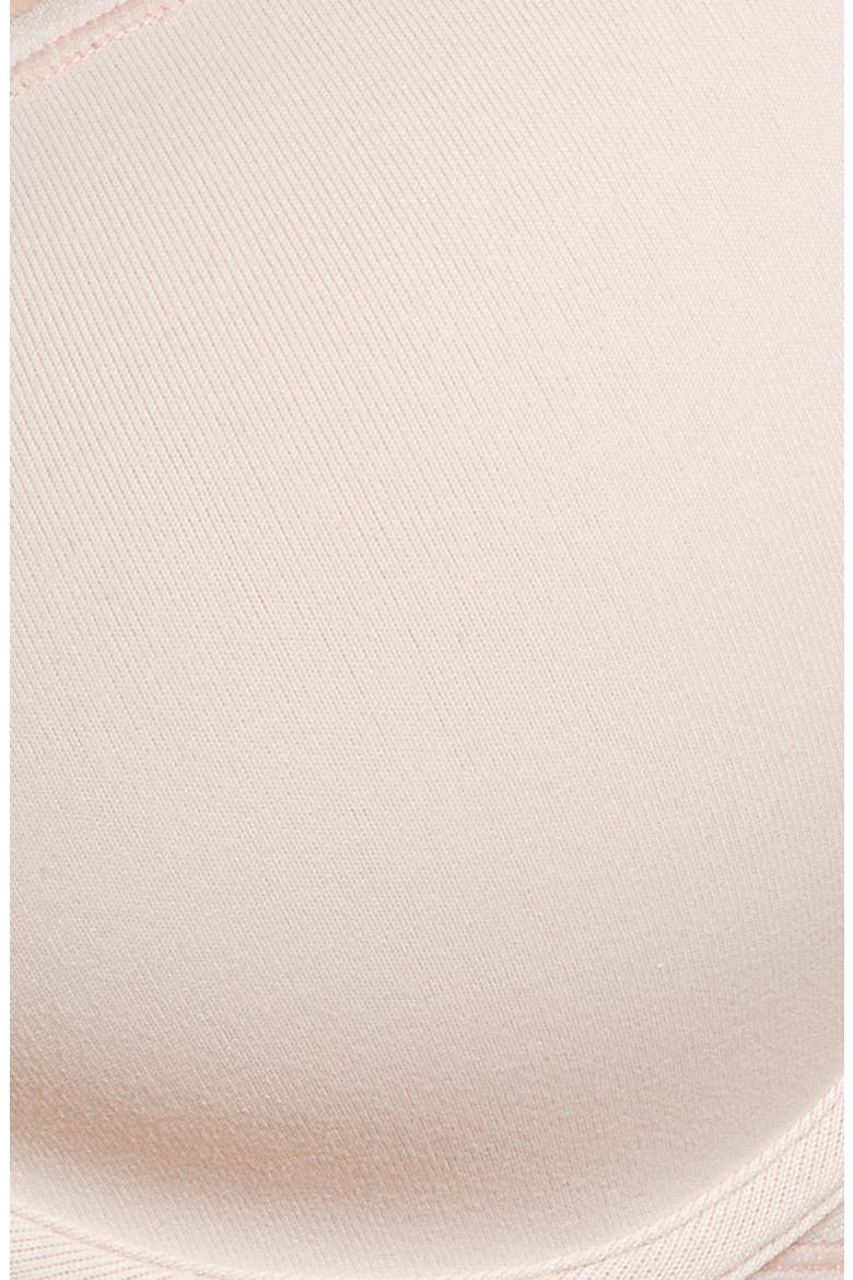 Understated Underwire T-Shirt Bra, Alternate, color, ROSE BEIGE