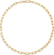 Monica Vinader Alta Slim Chain Necklace