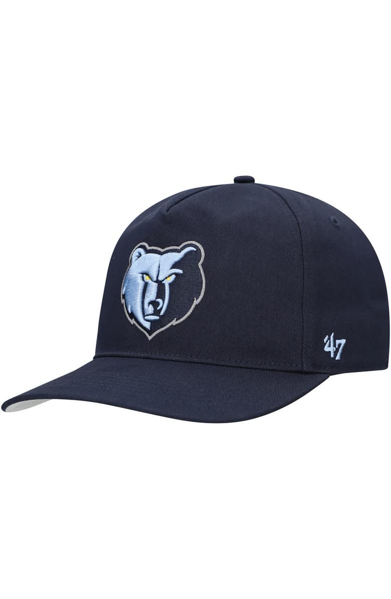 '47 Men's '47 Navy Memphis Grizzlies Core Logo Hitch Adjustable Hat, Main, color, Navy