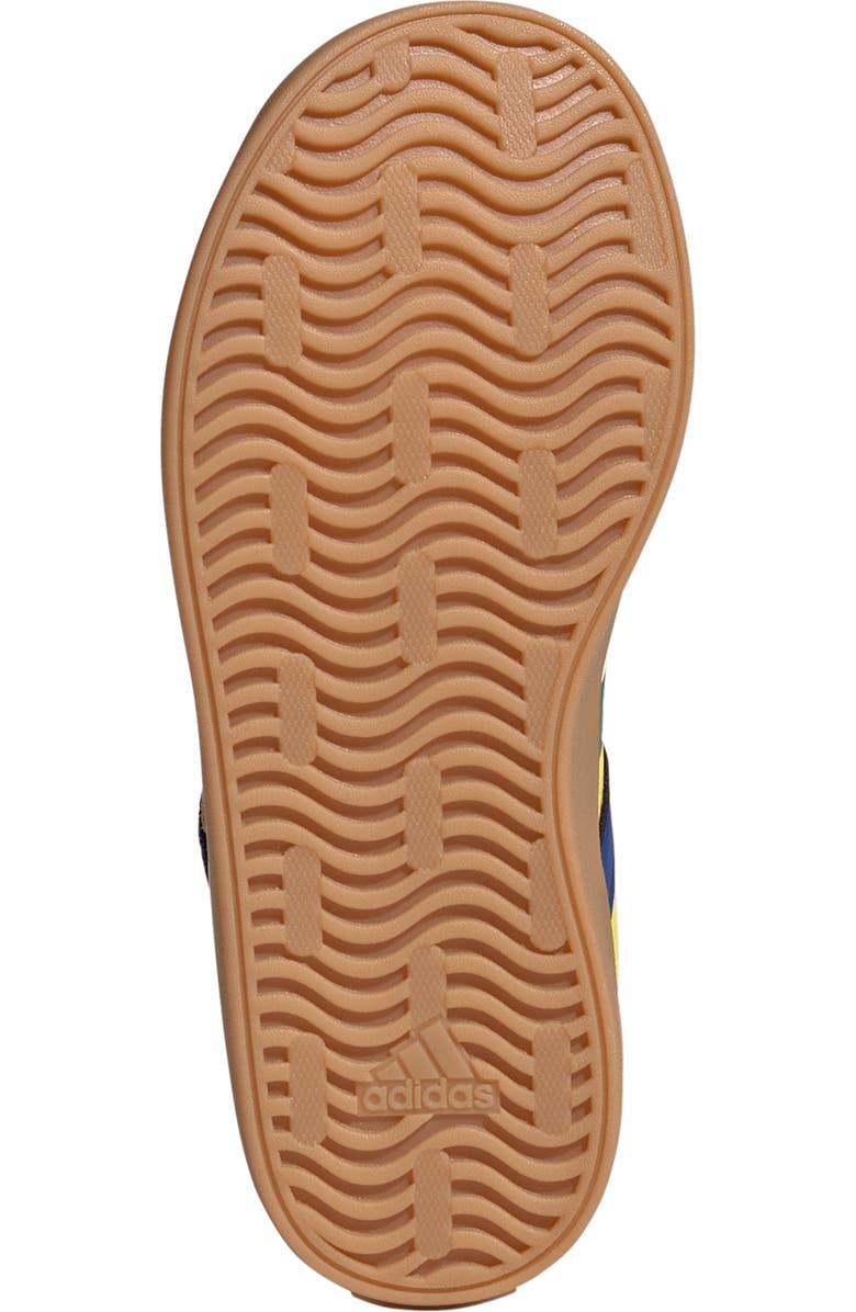 adidas Kids' VL Court 3.0 Sneaker, Alternate, color, Bright Yellow/ Blue/ Green