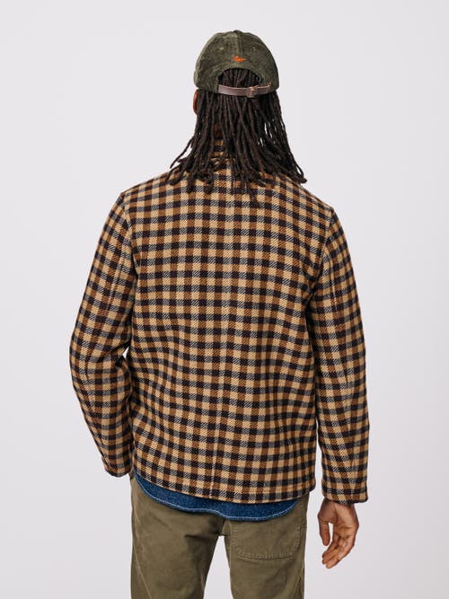 Aubin Nettleham Shirt Jacket In Brown