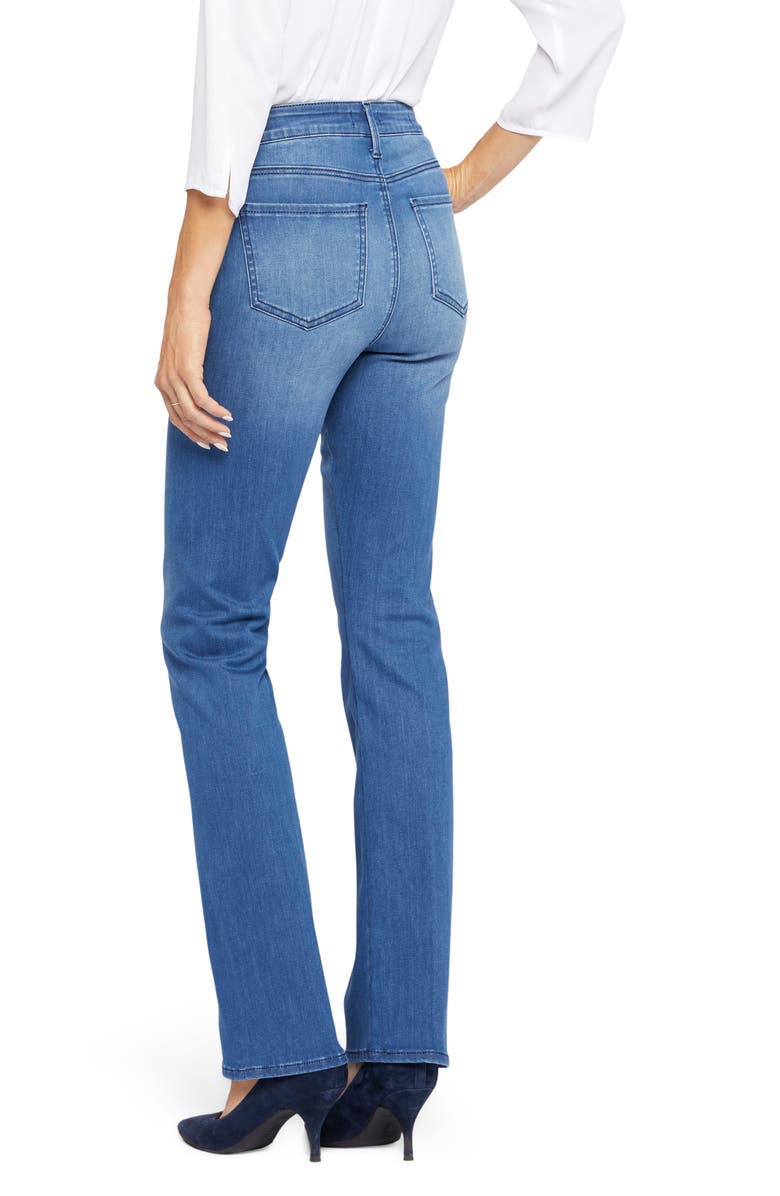NYDJ Le Silhouette High Waist Slim Bootcut Jeans, Alternate, color,