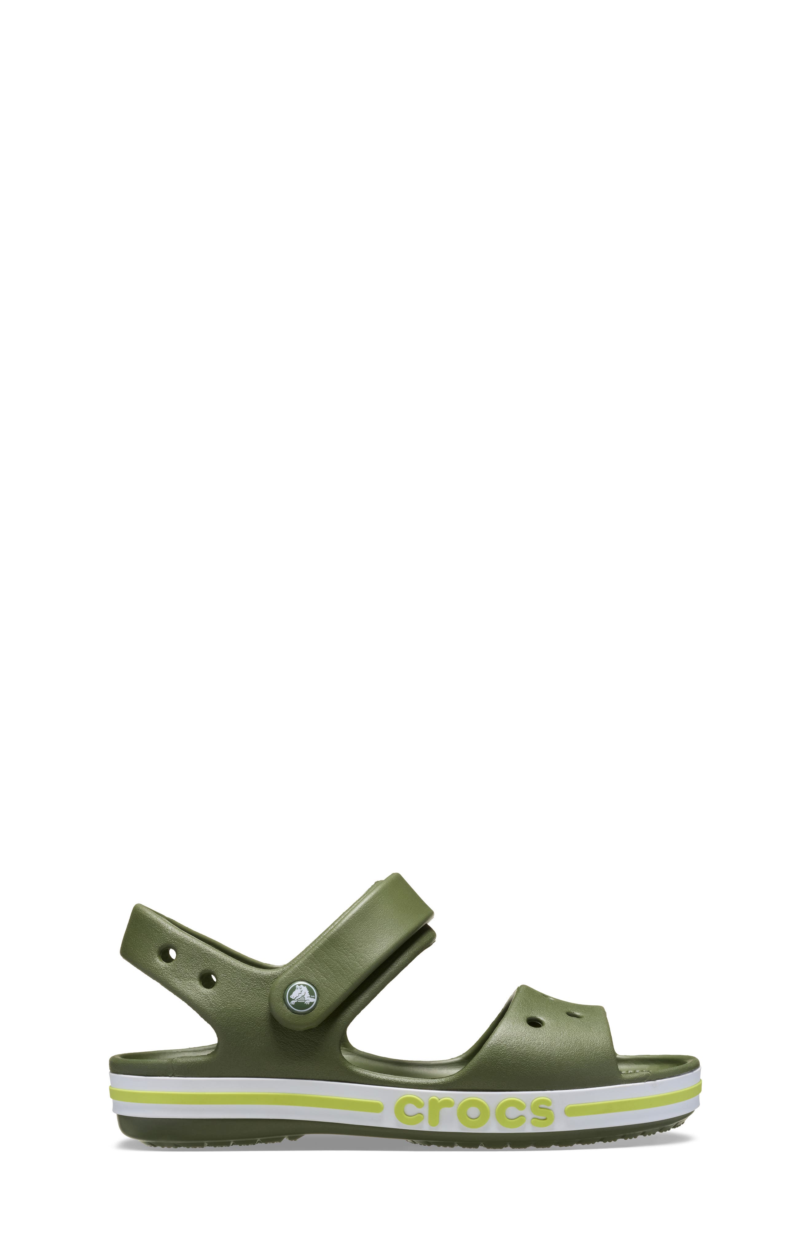 CROCS Bayaband Sandal, Alternate, color, Army Green