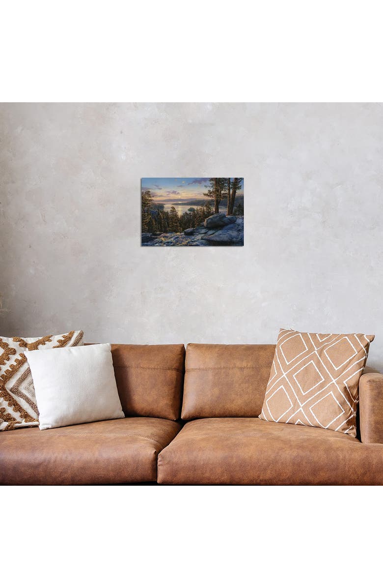 iCanvas Dawn At Lake Tahoe by Evgeny Lushpin Canvas Wall Art, Alternate, color, Multi