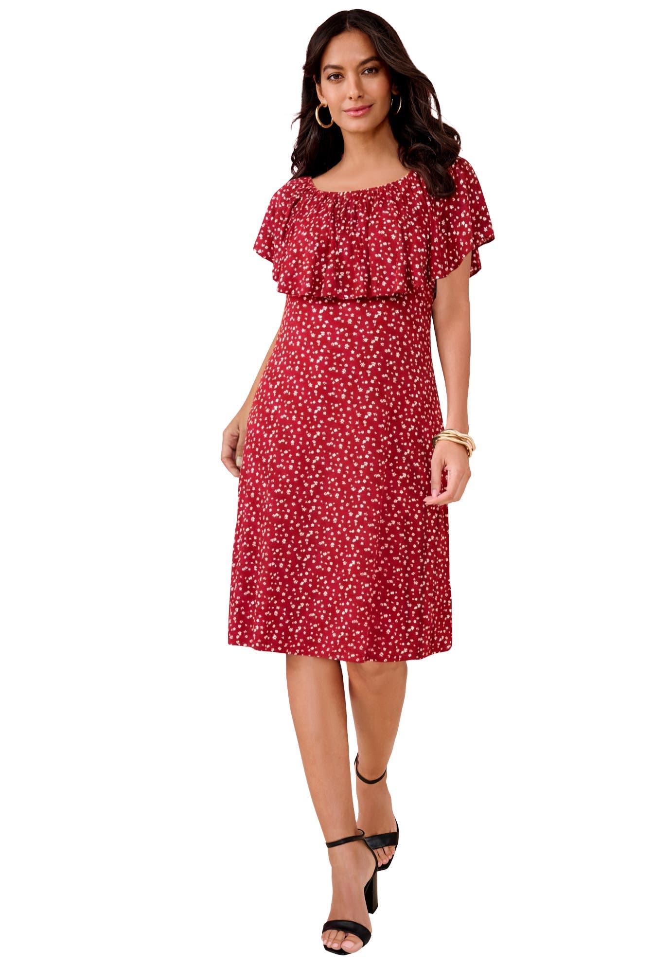 selected CLASSIC RED BUTTERCUP FLORAL