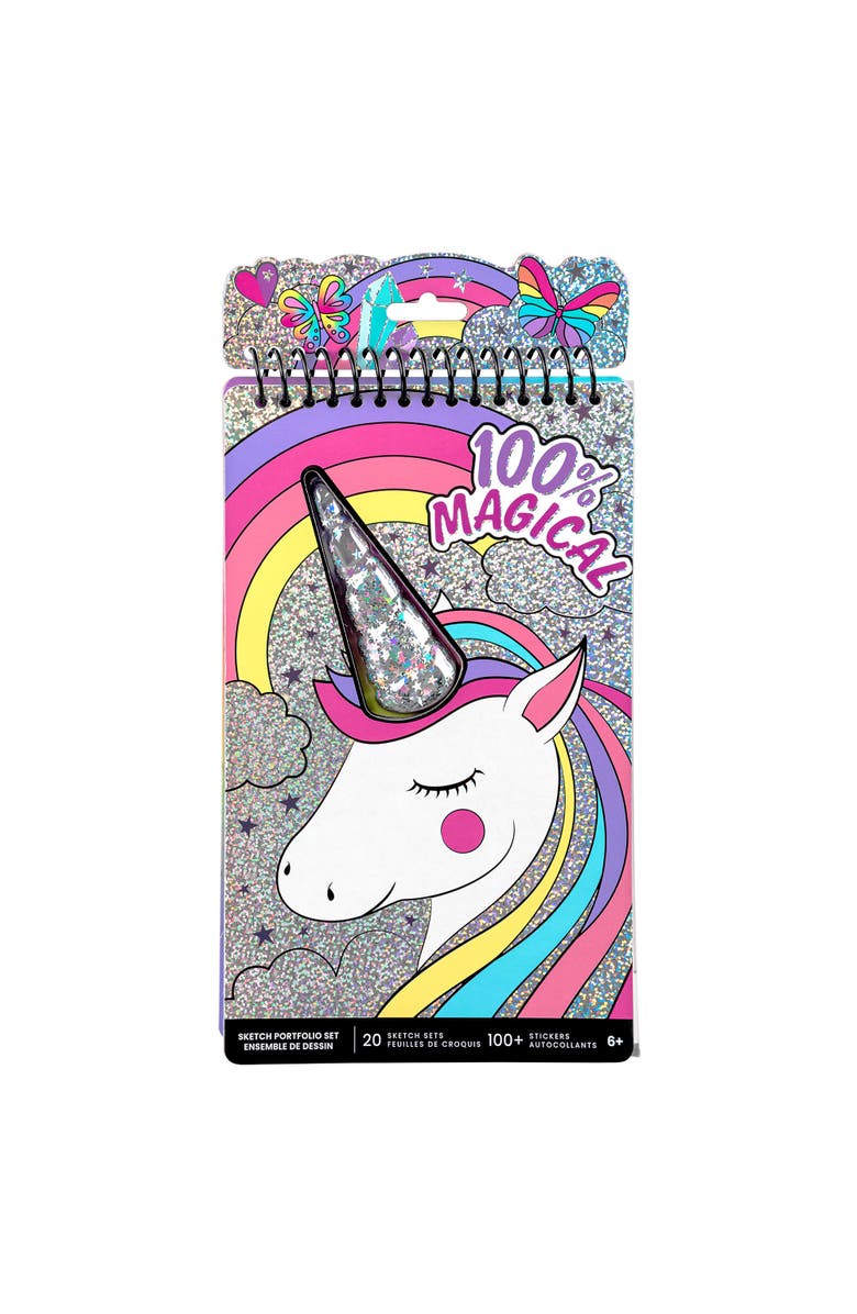 Fashion Angels I Heart Fashion Sketch Set, Design Pad, 10 Crayons, Alternate, color, Multicolored