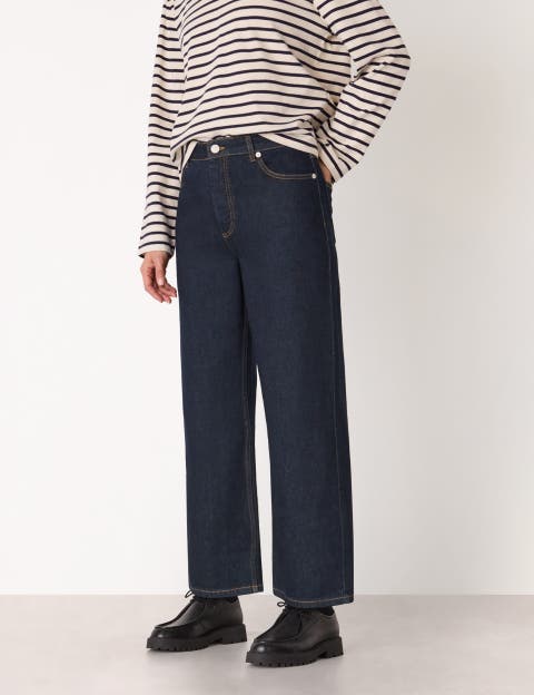 Straight Ankle Length Jeans