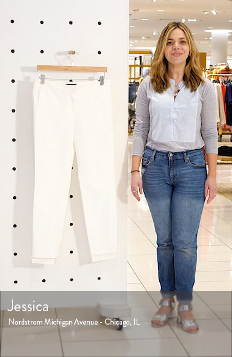 Manhattan Fundamental Step Hem Slim Pants, sales video thumbnail