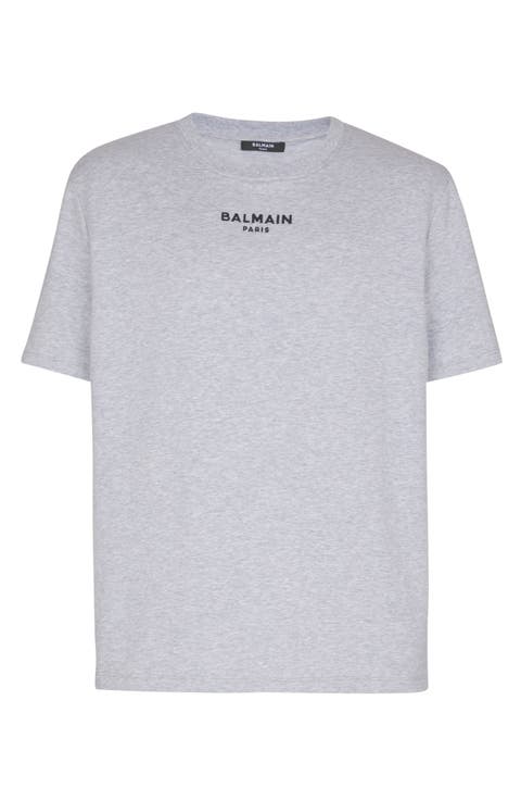 Embroidered Balmain Paris T-shirt