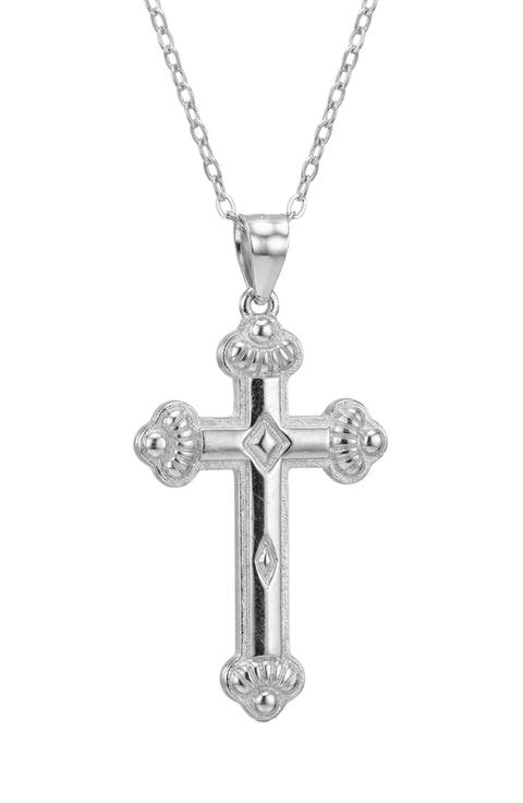Siena Cross Pendant Necklace