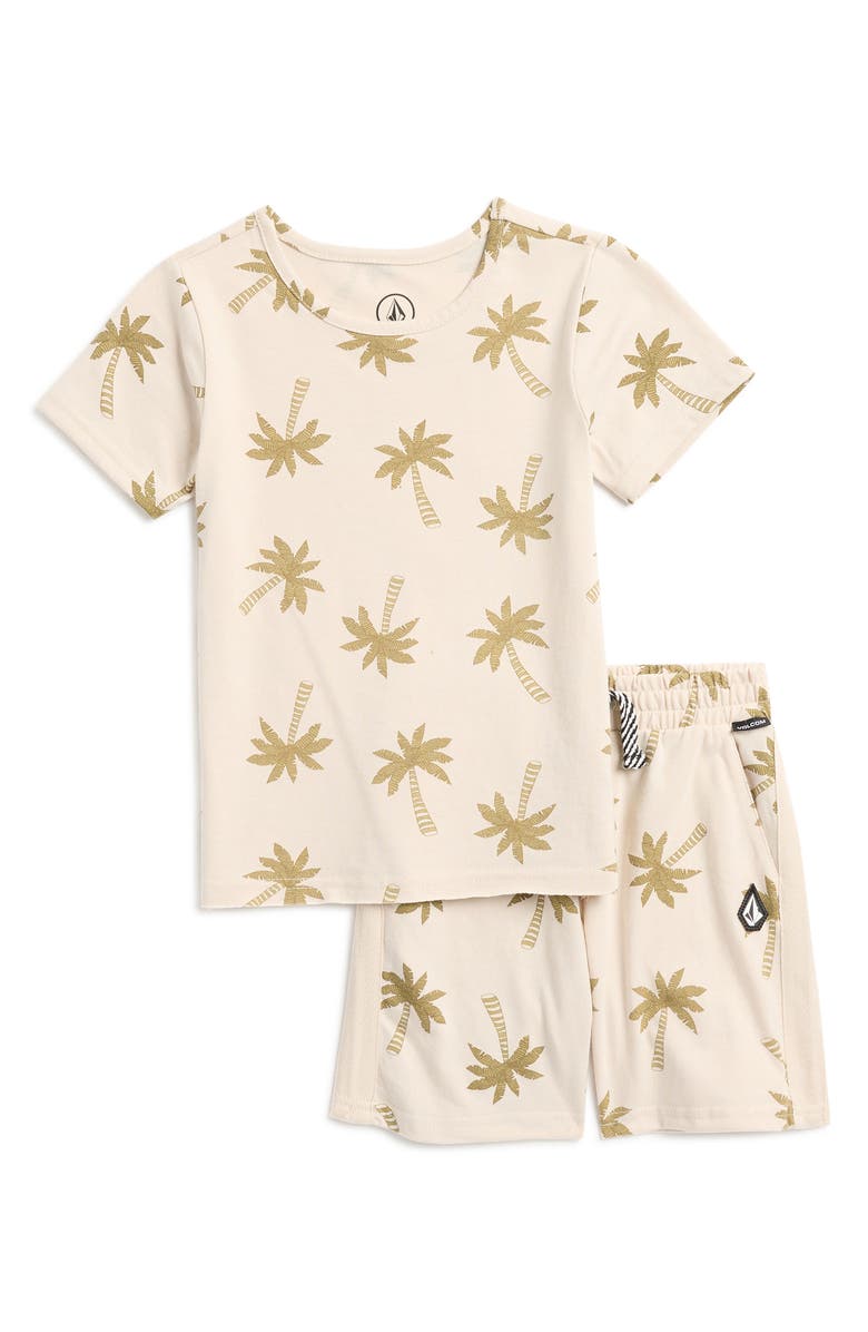 Volcom Kids' Jersey T-Shirt & Shorts Set, Main, color, 