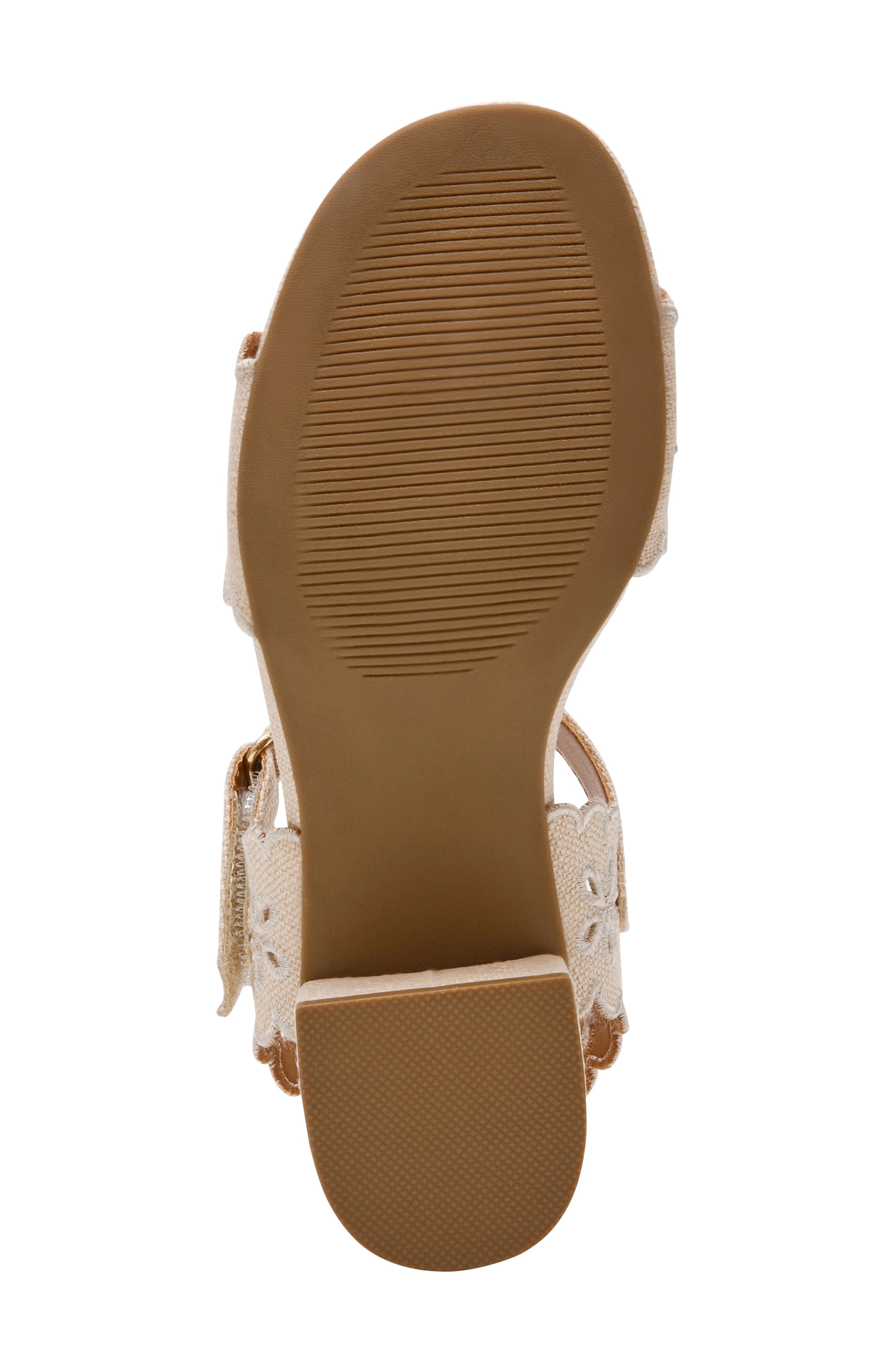 DV by Dolce Vita Kids' Gazzel Linen Sandal, Alternate, color, Natural