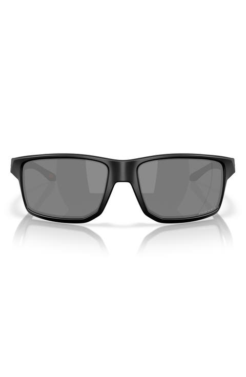 Gibston XL 62mm Rectangular Prizm™ Wrap Sunglasses