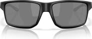 Oakley Gibston XL 62mm Rectangular Prizm™ Wrap Sunglasses